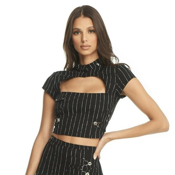 I.AM.GIA Fran Cut Out Crop Top